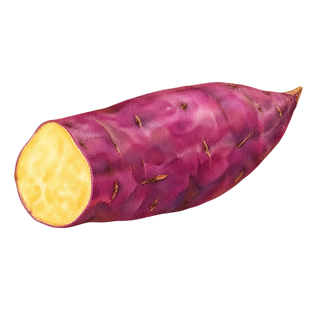 旬のさつまいものイラスト